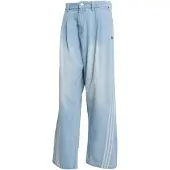 Adidas Bandplooi jeans 'Adilenium Season 5' lichtblauw / wit