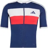 Adidas Functioneel shirt donkerblauw / rood / wit