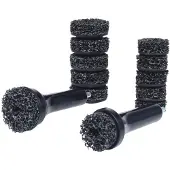 Ks Tools Reinigingsschijf, reinigingsset voor wielnaven, artikelnummer 100.4080, diameter 40-50 mm, gewicht 470 gram