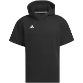 Adidas Sportsweatshirt 'Dugout' zwart / wit