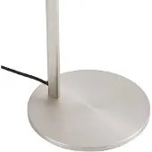 LUCANDE Vloerlampe , Silka, Metallic, Werkkamer / Kantoor, Metaal, Modern