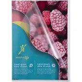 Exacompta 10x Etui met 10 insteekmappen L-vorm gestructureerde PP 12/100e - A4 - Transparant - 56120E