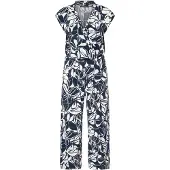 Betty Barclay Jumpsuit donkerblauw / wit