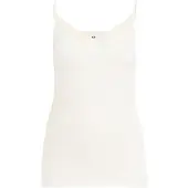 We fashion - Dames singlet met kant - Curve - Gebroken wit - Katoen - Plus Size Maat: 48