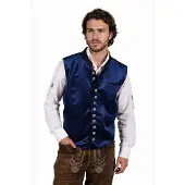 Thetru Herenvest Janko Blauw Volwassenen Mannen Blauw Oktoberfest Maat L