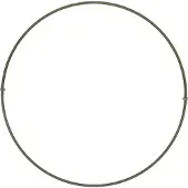 vidaXL Plantenring Olijf Groen 40 x 40 x 20 cm Koudgewalst staal