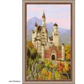 Riolis Borduurpakket Neuschwanstein kasteel
