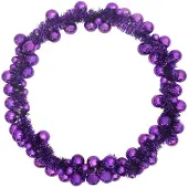 vidaXL Kerstbal Guirlande Lila 186 cm Polystyreen