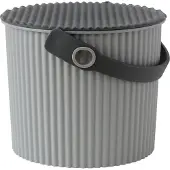 Hachiman Omnioutil emmer mini - grijs/antraciet 4 liter