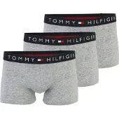 Tommy Hilfiger Underwear Boxershorts 'Essential' marine / grijs gemêleerd / rood / wit