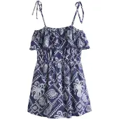 Next Jumpsuit donkerblauw / lichtgrijs