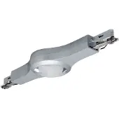 Paulmann 95477 230V-railsysteemcomponenten Lijnverbinder Chroom (mat)