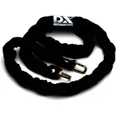 Dulimex DX Veiligheidsketting 8mm 90cm Hoes Zwart