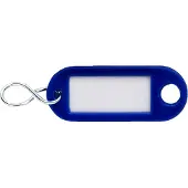 Dulimex DX Sleutellabel kunststof Blauw - 100 stuks