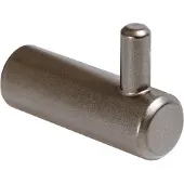 GPF bouwbeslag Jas-/ handdoekhaak 40x14 mm Mocca blend
