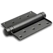 Dx Bommer scharnier enkelwerkend 30/100 mm deurdikte 25-30 mm - zilvergrijs