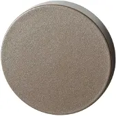 GPF bouwbeslag Blinde ronde rozet 50x8 mm Mocca blend