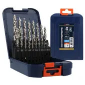 Rotec Borenset Step-X HSS-G - 19-delig - 1-10mm - Cassette
