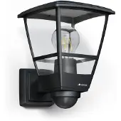 Steinel Wandlamp buiten met bewegingssensor L 10 S, dimbaar, zwart, Kunststof