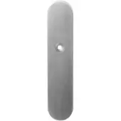 GPF bouwbeslag GPF VH buitenschild SKG*** 248x52x11 mm afgerond blind met krukgat