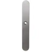 GPF bouwbeslag GPF Gatdeel links langschild XL afgerond 282x40x8,5mm PC55