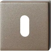 GPF bouwbeslag Sleutelrozet 50x50x8 mm Mocca blend