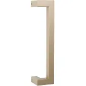 GPF bouwbeslag Deurgreep D-model 22x22x300mm/ 278mm Champagne blend