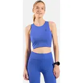 Odlo X-alp Trail Cargo Mouwloos T-shirt Blauw M Vrouw