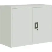 vidaXL Archiefkast 90x40x70 cm staal lichtgrijs
