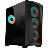 Gigabyte C301 glazen computerbehuizing. Eén maat