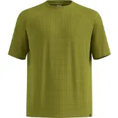 Odlo Cubic T-shirt Met Korte Mouwen Groen L Man