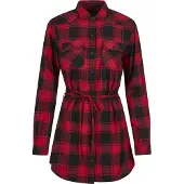 Brandit Blouse rood / zwart