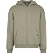 Urban Classics Sweatvest olijfgroen