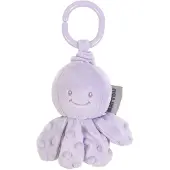 Nattou Octopus With Vibration Teddy Paars 15 cm