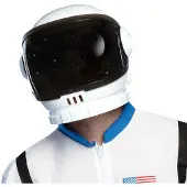 Boland Astronauten Helm | Luxe space helmen (wit zwart)