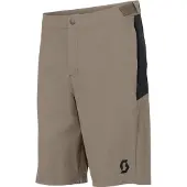 SCOTT - Mountainbike kleding - Vertic LT W/Pad Shorts M Toast Beige Black voor Heren van Gerecyclede materialen - Maat L