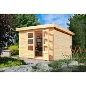 Karibu Woodfeeling tuinhuis Askola 5, in natuurlijke staat; artikelnummer 73062