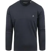 Marc O'Polo Shirt navy / wit