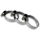 Bradas BSW2 Slangklem - Roestvrij Staal (RVS) - Ø 16-27 mm - Bandbreedte 9 mm - Wormwielklem - ISO 9001