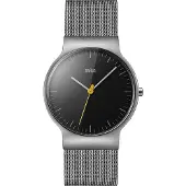 Braun horloge 38mm Zwart - BN0211BKSLMHG