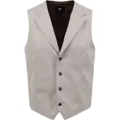 Suitable Gilet Ruiten Zand | Beige | Maat 52