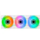 Thermaltake SWAFAN INFINITY EX12 ARGB Sync White 3Pack Fan PC-ventilator Wit (b x h x d) 124 x 120 x 28 mm
