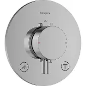 Hansgrohe Afbouwdeel Ecostat Comfort S Inbouwthermostaat Voor 2 Functies Chroom