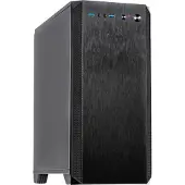 Inter-Tech H-606 - Tower - micro ATX - keine Spannungsversorgung Micro-tower PC-behuizing Zwart