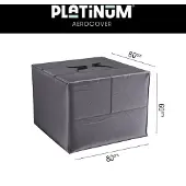 Intratuin Platinum Aerocover Kussentas 80 X 80 X 60 Cm