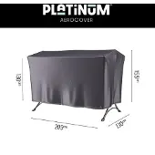 AeroCover Schommelbankhoes 205x130xH130/155cm