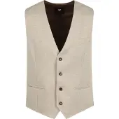 Suitable Gilet Gris Beige