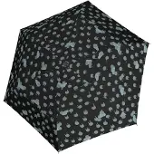 Knirps Paraplu U.200 Ultra Light Duomatic Rainy Day Black Zwart