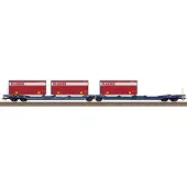 Trix h0 T24474 Containerwagen DC