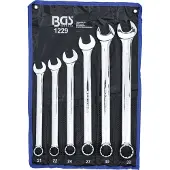 Bgs Spanner, Combinatiesleutelset extra lang SW 21 - 32 mm 6 stuks.